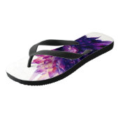 Fantasie Mystieke Amethist Crystal Dragon Beast Teenslippers (Schuin)