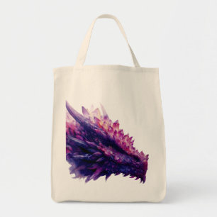 Fantasie Mystieke Amethist Crystal Dragon Beast Tote Bag