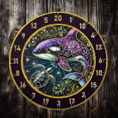 Fantasie Orka Turtle Dartboard Wall Art Dartbord