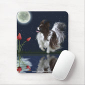 FANTASIE PAPILLON HOND Mousepad Muismat (Met muis)