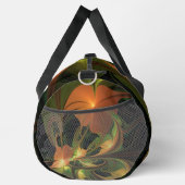 Fantasie Plant Abstract Groen Roest Bruin Fractal Plunjezak (Rechts)