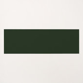 Fantasie Plant Abstract Groen Roest Bruin Fractal Yogamat (Achterkant (horizontaal))