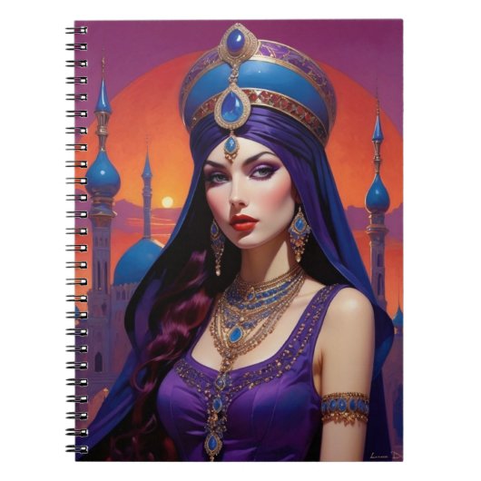 Fantasie Prinses Notitieboek (Voorkant)