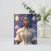 Fantasie Prinses, Postcrossing Briefkaart (Staand voorkant)