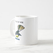 Fantasie riso print style koffiemok (Voorkant links)