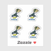 Fantasie Risograph Sticker (Vel)