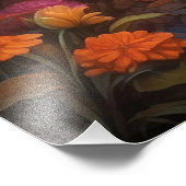 *~* Fantasie Romantische Volle Maan AP51 Paar Foto Afdruk (Hoek)