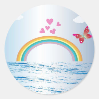 fantasie ronde sticker