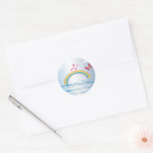 fantasie ronde sticker (Envelop)