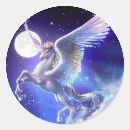 fantasie ronde sticker (Voorkant)