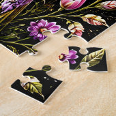 Fantasie Roos Legpuzzel (Zijkant)