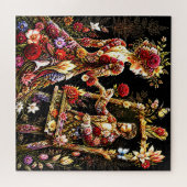 Fantasie Roos Legpuzzel (Horizontaal)
