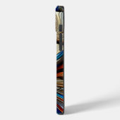 Fantasie Schattige Art Deco Cat Case-Mate iPhone Case (Achterkant / Links)