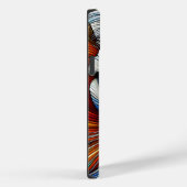 Fantasie Schattige Art Deco Cat Case-Mate iPhone Case (Achterkant / Rechts)
