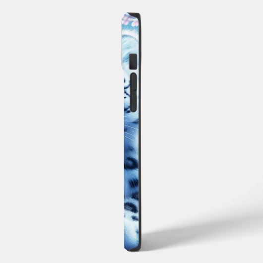 Fantasie Schattige Baby Snow Leopard Case-Mate iPhone Case (Achterkant / Links)