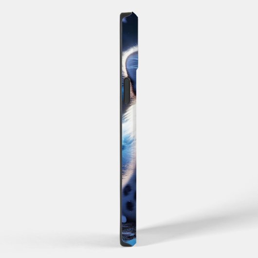 Fantasie Schattige Baby Snow Leopard Case-Mate iPhone Case (Achterkant / Rechts)