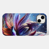 Fantasie Schattige Bloeiende Myth Flower Case-Mate iPhone Case (Achterkant (horizontaal))