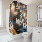 Fantasie Schattige Decanter Moon Night Douchegordijn (In situ)