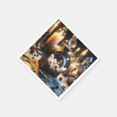 Fantasie Schattige Decanter Moon Night Servet (Hoek)