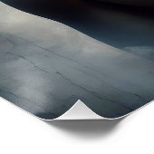 Fantasie Schattige Hersenhart Verlichting Perfect Poster (Hoek)