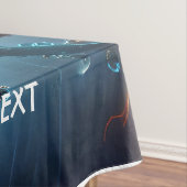 Fantasie Schattige Roos Regenverlichting Tafelkleed (Voorbeeld)