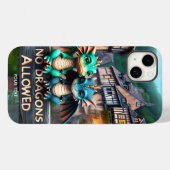 Fantasie Schattige Sad Baby Dragons Case-Mate iPhone Case (Achterkant (horizontaal))