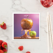 Fantasie Schattige Vivid Apple Caramel Syrup Servet (Insitu)