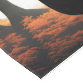 Fantasie Schattige Vivid Black Cat Forest Tafelkleed (Gekanteld)