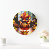 Fantasie Schattige Vivid Cool Baby Phoenix Grote Klok (Huis)