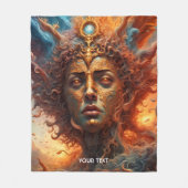 Fantasie Schattige Vivid Myth Angel Creature Fleece Deken (Voorkant)