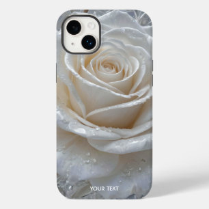 Fantasie Schattige Witte Rose Drops Case-Mate iPhone 14 Plus Hoesje