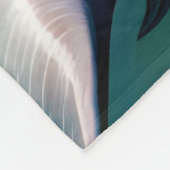 Fantasie Schattigee Baby Dolfijn Bloemen Fleece Deken (Hoek)