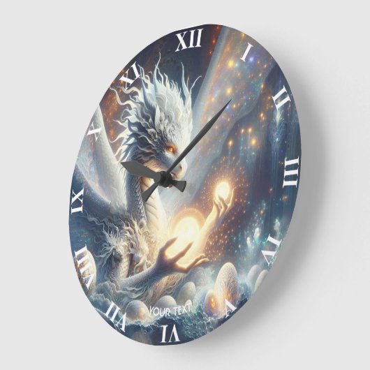 Fantasie Schattigee Dragon Light Eggs Grote Klok (Hoek)