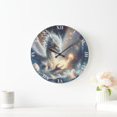 Fantasie Schattigee Dragon Light Eggs Grote Klok (Huis)