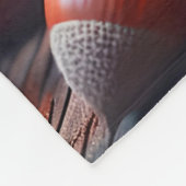 Fantasie Schattigee Eekhoorn Holding Acorn Fleece Deken (Hoek)