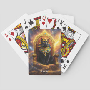 Fantasie Schattigee Farao Regal Cat Pokerkaarten