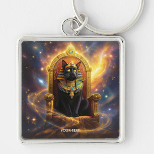 Fantasie Schattigee Farao Regal Cat Sleutelhanger