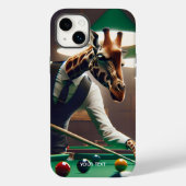 Fantasie Schattigee Giraffe Spelen Snooker Case-Mate iPhone Case (Achterkant)