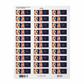 Fantasie Schattigee levendige heks dubbele belicht Etiket (Full Sheet)
