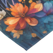 Fantasie Schattigee levendige herten kubist stijl Tafelkleed (Gekanteld)