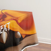 Fantasie Schattigee Monk T-Rex Mediteren Tafelkleed (Voorbeeld)