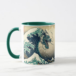 Fantasie Schattigee Mythische Japanse Draak Mok