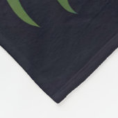 Fantasie Schattigee Vivid Dragon Flowers Bladeren Fleece Deken (Hoek)