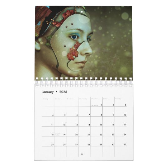 Fantasie & Science Fictie Inspiratie Kalender (Jan 2026)