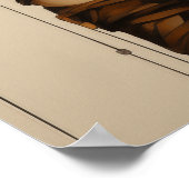 Fantasie Scifi Insecte Vrouw Vlinder Vleugels Poster (Hoek)