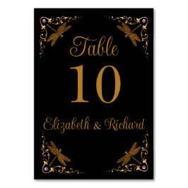 Fantasie Sprookje Trouwtafel Nummer Tafel Kaart