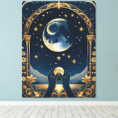 fantasie tarot handen schilderen canvas afdruk (Insitu (Houten vloer))