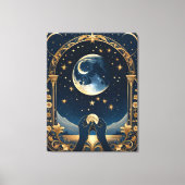 fantasie tarot handen schilderen canvas afdruk (Voorkant)