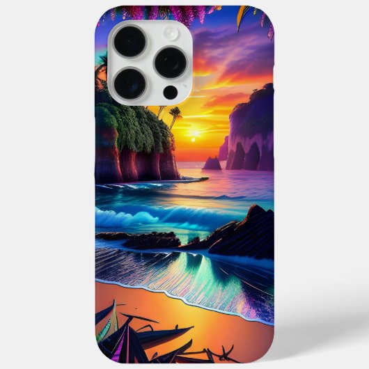 Fantasie Tropisch Strand 3 Case-Mate iPhone Case (Achterkant)