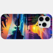 Fantasie Tropisch Strand 3 Case-Mate iPhone Case (Achterkant (horizontaal))